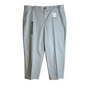 NWT! L.L. Bean Biege regular for double chinos